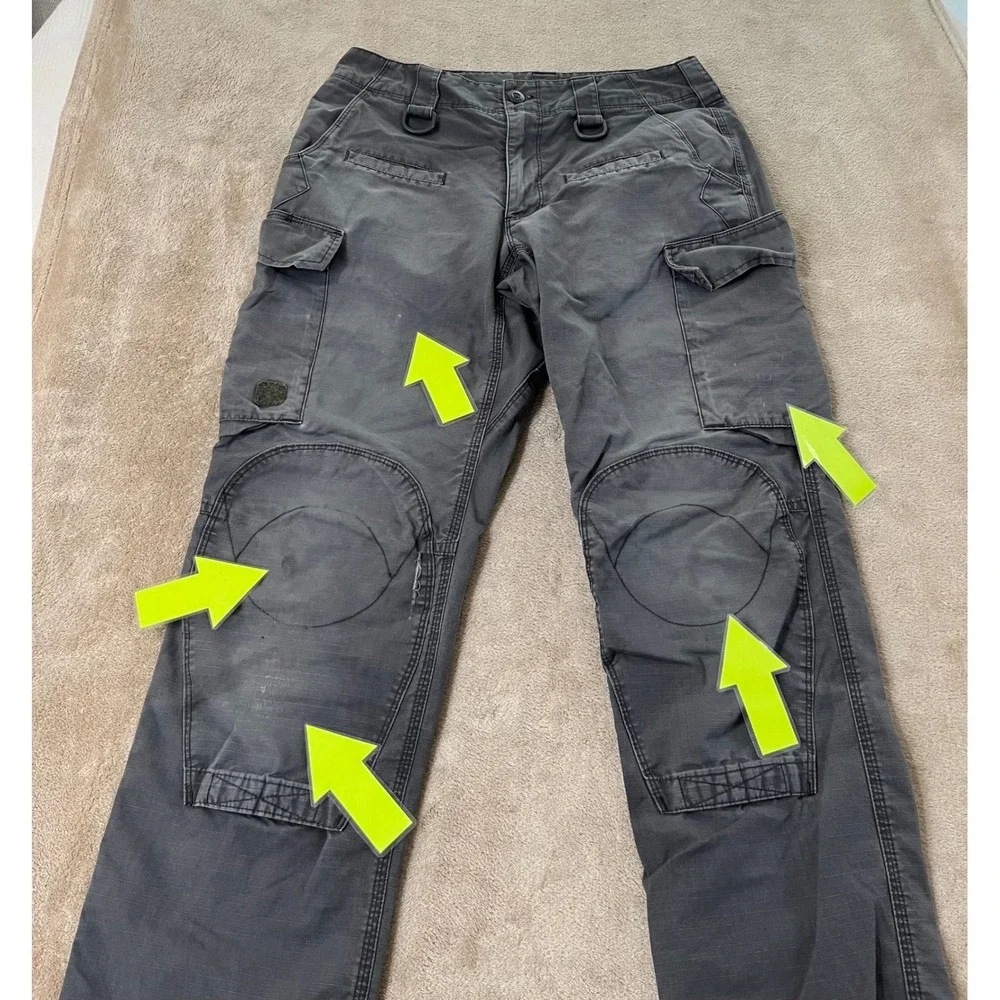 Triple Aught Design Force 10 RS Cargo Pants Men's 30x30 Gray Ripstop Tactical